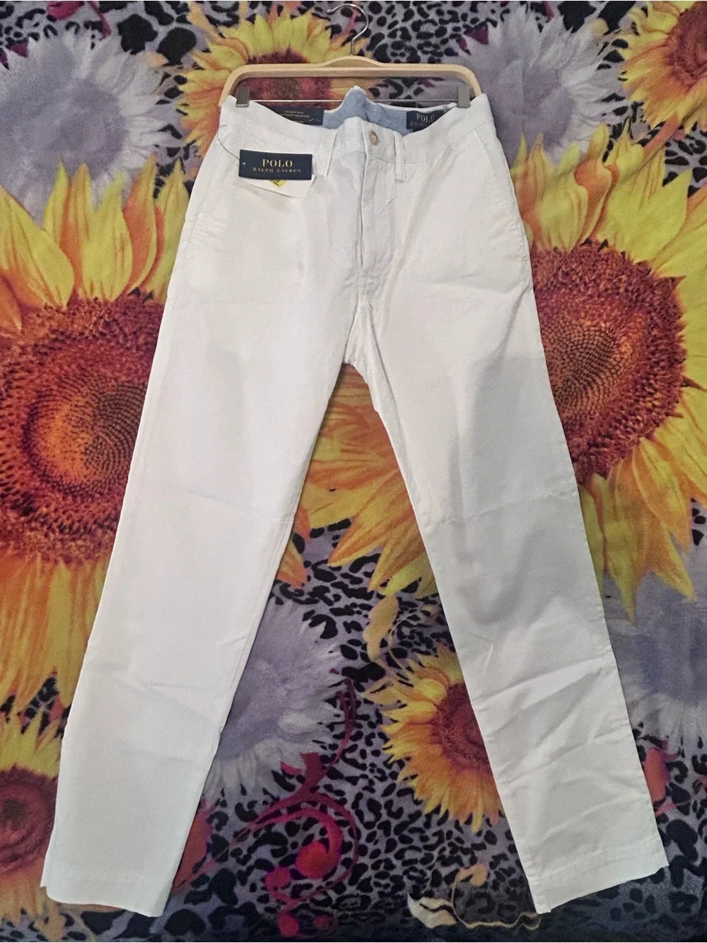 Polo by Ralph Lauren Men’s White Slim Jeans